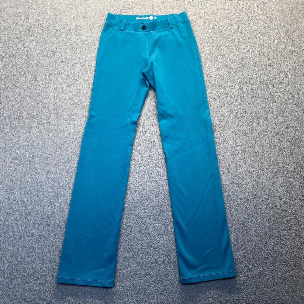 Betabrand Womens Pant Yoga Pants,Size Small,Stretch,Aqua